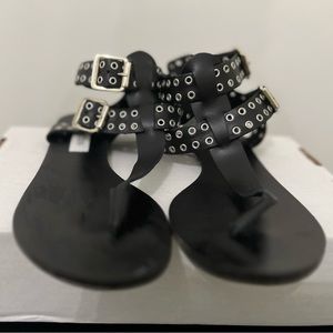 Steve Madden black sandals